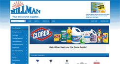 Desktop Screenshot of hillmansupply.com